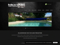 micks-mix.com Webseite Vorschau