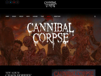 cannibalcorpse.net Webseite Vorschau