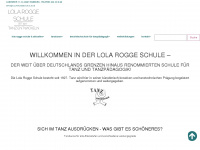 lolaroggeschule.de Webseite Vorschau