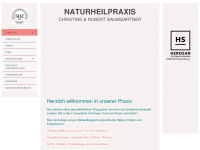 naturheilpraxis-baumgartner.de Webseite Vorschau