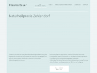 thea-harbauer.de Webseite Vorschau