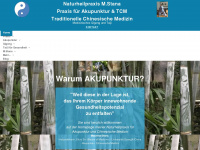 mstana-tcm.de Webseite Vorschau