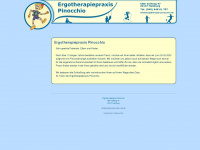 ergotherapie-pinocchio.de Webseite Vorschau