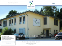 therapiehaus-hof.de Webseite Vorschau
