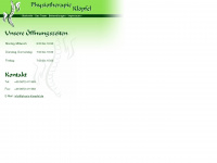 physio-kloepfel.de Webseite Vorschau