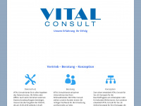 vital-consult.de Webseite Vorschau
