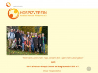 hospizverein-kmw.de Webseite Vorschau