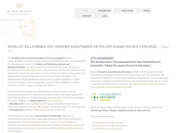 kosmetische-chirurgie-konstanz.de Webseite Vorschau