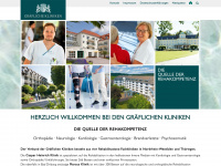 graefliche-kliniken.de Webseite Vorschau