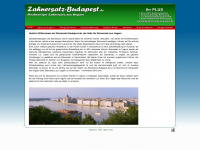 zahnersatz-budapest.de Webseite Vorschau