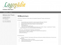 logopaedie-steinheim.de Webseite Vorschau