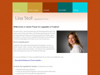 liisastoll.de Webseite Vorschau