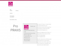 propraxis.de Webseite Vorschau