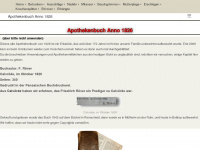 apothekenbuch.de Webseite Vorschau