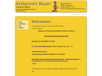 arztpraxis-bauer-lambrecht.de Webseite Vorschau