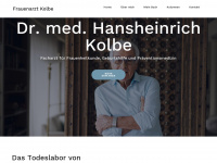 frauenarzt-kolbe.de Webseite Vorschau