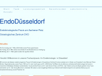 endo-duesseldorf.de Webseite Vorschau