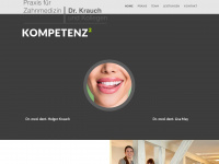 dr-krauch.de Webseite Vorschau