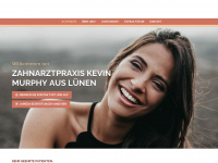 zahnarzt-murphy.de Webseite Vorschau