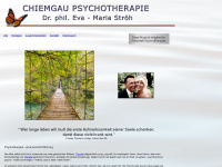 chiemgau-psychotherapie.de Webseite Vorschau