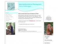 naturheilkundliche-pferdepraxis.de Webseite Vorschau