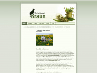 braun-tier.de Webseite Vorschau