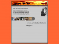 pferdedentistin.de Webseite Vorschau