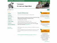 tierarzt-block.de Webseite Vorschau