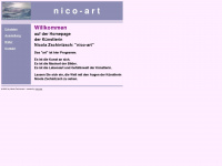 nico-art.de Webseite Vorschau
