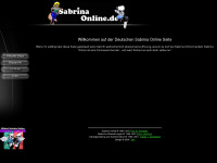 sabrinaonline.de Webseite Vorschau