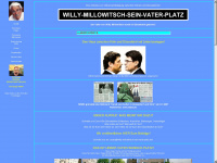 willy-millowitsch-sein-vater-platz.de Webseite Vorschau