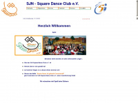 sjn-squaredanceclub.de Webseite Vorschau