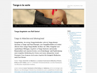 tango-a-la-carte.de Webseite Vorschau