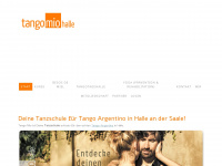tangomio.de Webseite Vorschau