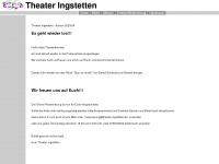 theater-ingstetten.de Webseite Vorschau
