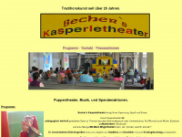 bechers-kasperle.de Webseite Vorschau