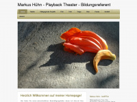 markus-huehn.de Webseite Vorschau