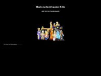 marionettentheater-bille.de Webseite Vorschau