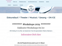 eistheater.de Webseite Vorschau