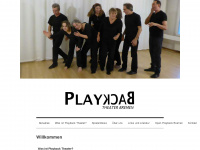 playbacktheater-bremen.de Webseite Vorschau