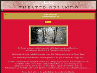 theater-orlando.de Webseite Vorschau