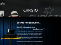 christo-magic-show.de Webseite Vorschau