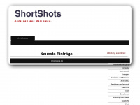 shortshots.de Webseite Vorschau