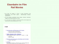 eisenbahn-im-film.de Webseite Vorschau