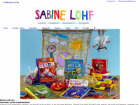 sabine-lohf.de Webseite Vorschau