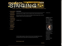 modern-singing.de Webseite Vorschau