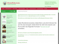 musikschule-kovac.de Webseite Vorschau