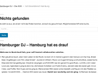 hamburger-dj.de Webseite Vorschau