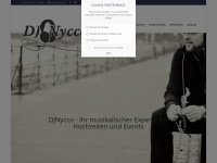 djnycco.de Webseite Vorschau