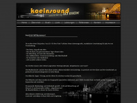 koelnsound.de Webseite Vorschau